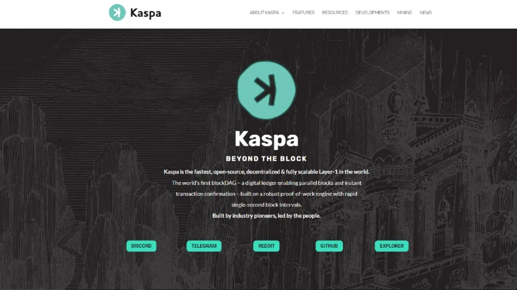 kaspa cheapest cryptocurrency