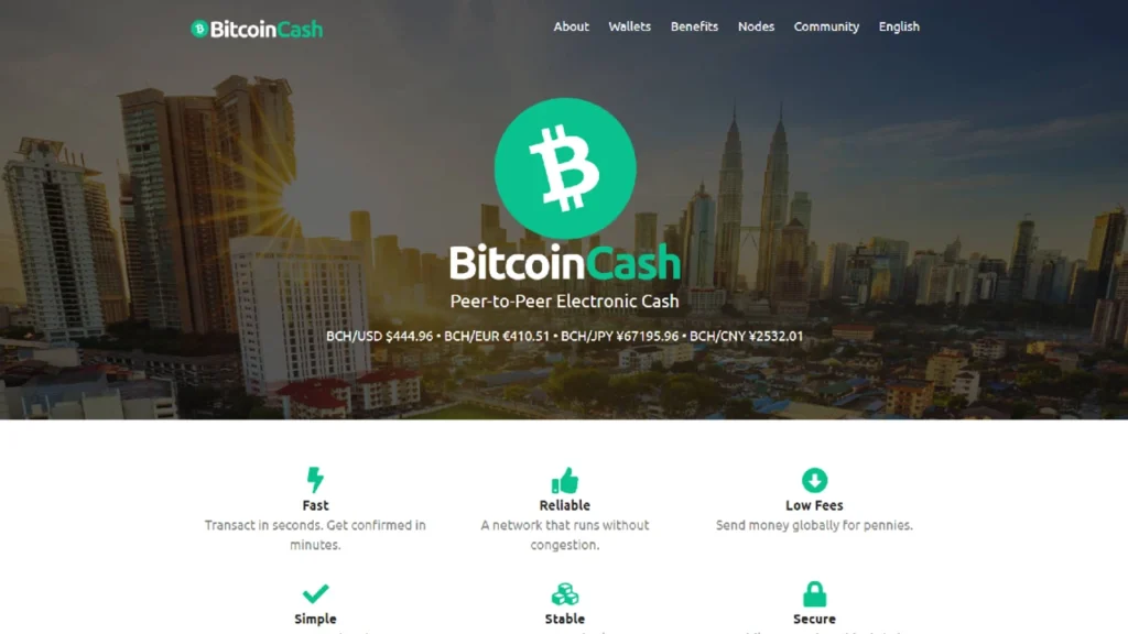 bitcoin cash and how does it work?
