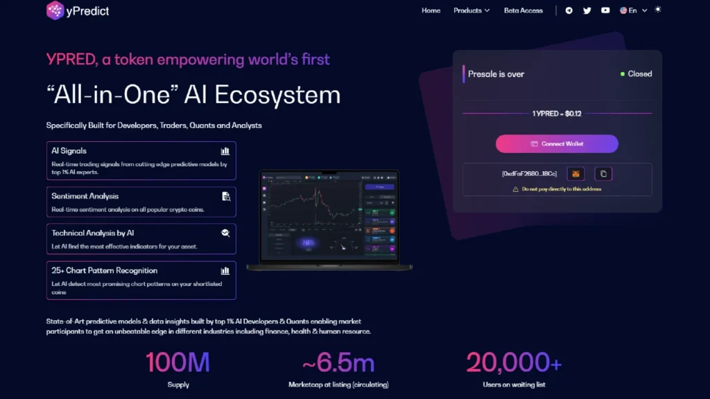 Artificial Intelligence (ai) crypto -ypredict